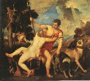 Venus and Adonis  Titian